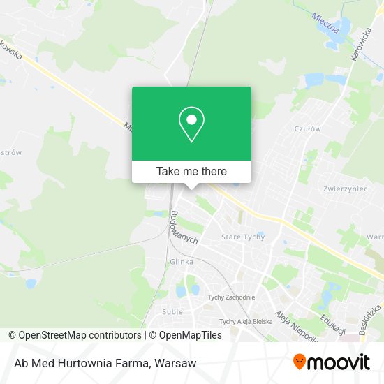Ab Med Hurtownia Farma map