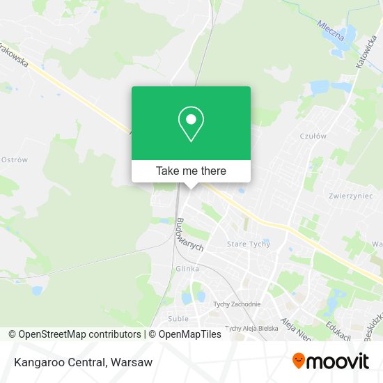 Kangaroo Central map