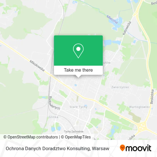 Карта Ochrona Danych Doradztwo Konsulting