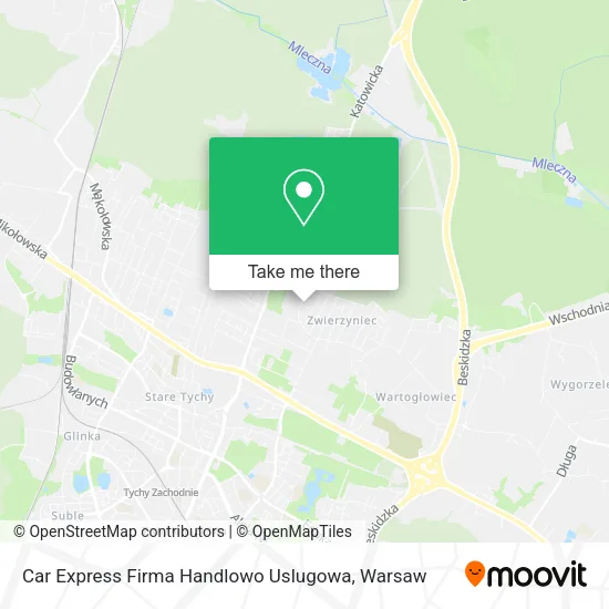 Карта Car Express Firma Handlowo Uslugowa