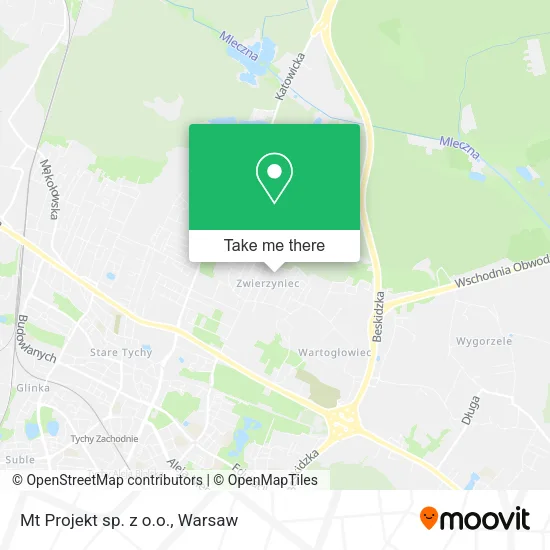 Карта Mt Projekt sp. z o.o.