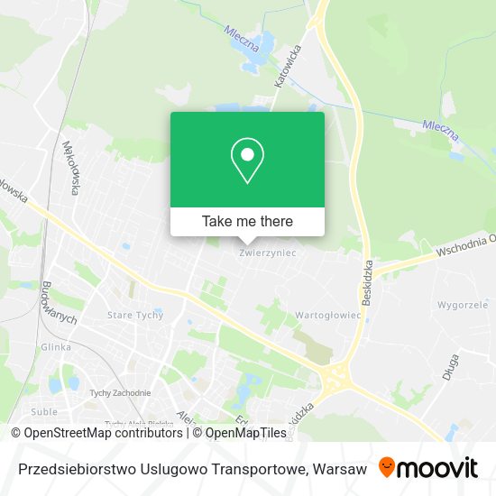 Przedsiebiorstwo Uslugowo Transportowe map