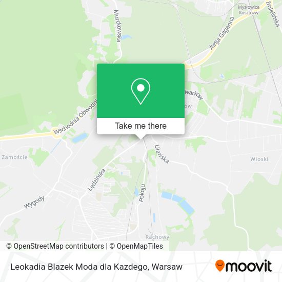 Leokadia Blazek Moda dla Kazdego map