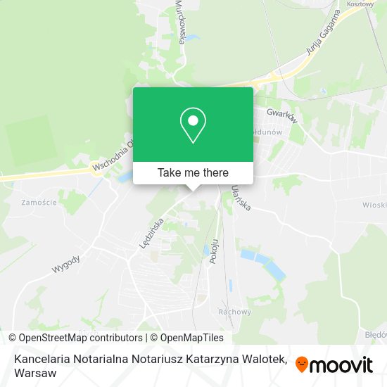 Kancelaria Notarialna Notariusz Katarzyna Walotek map