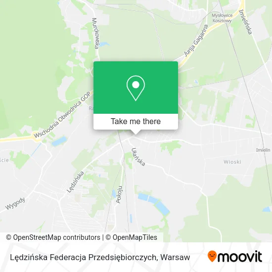 Карта Lędzińska Federacja Przedsiębiorczych