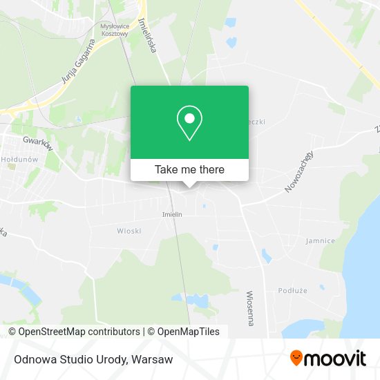 Odnowa Studio Urody map