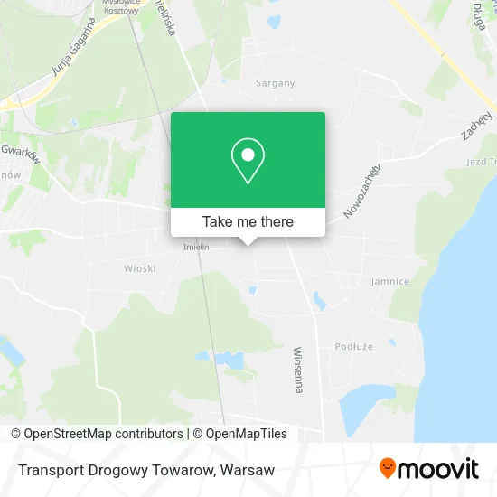 Карта Transport Drogowy Towarow