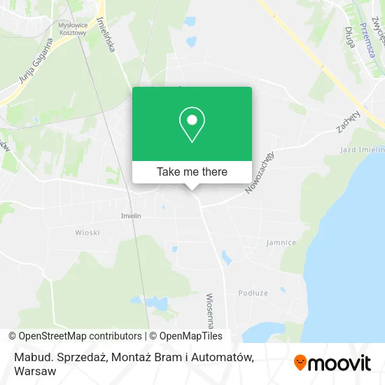 Карта Mabud. Sprzedaż, Montaż Bram i Automatów