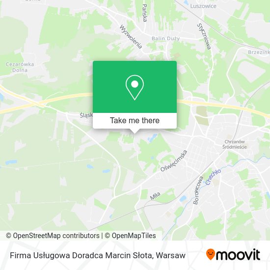 Firma Usługowa Doradca Marcin Słota map