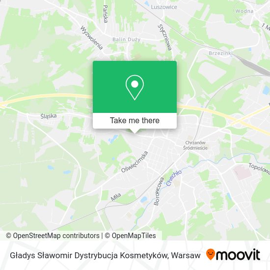 Gładys Sławomir Dystrybucja Kosmetyków map