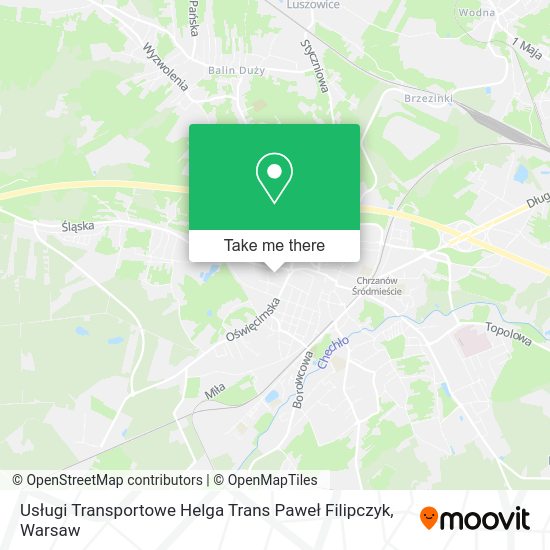 Usługi Transportowe Helga Trans Paweł Filipczyk map