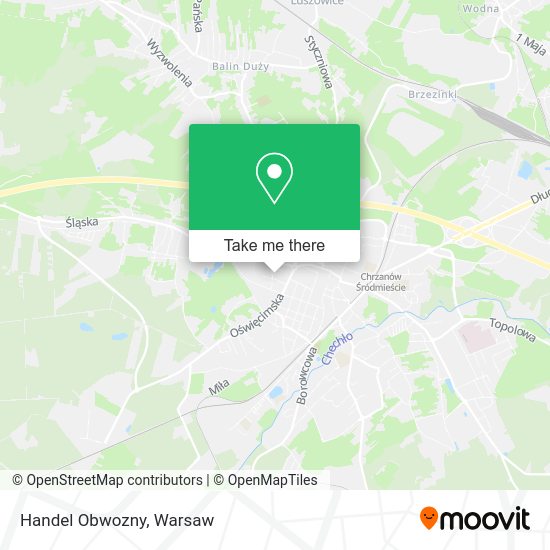 Handel Obwozny map