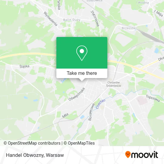 Карта Handel Obwozny