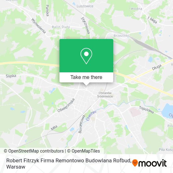 Robert Fitrzyk Firma Remontowo Budowlana Rofbud map