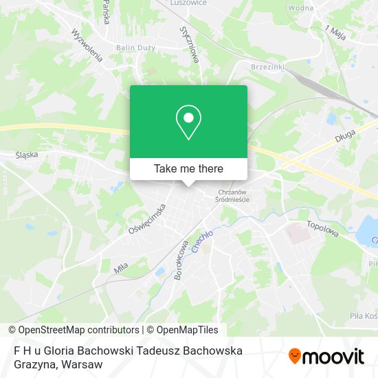 Карта F H u Gloria Bachowski Tadeusz Bachowska Grazyna