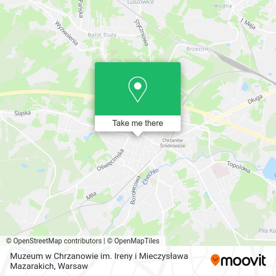 Muzeum w Chrzanowie im. Ireny i Mieczysława Mazarakich map