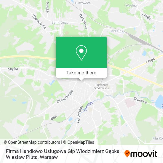 Firma Handlowo Usługowa Gip Włodzimierz Gębka Wiesław Pluta map