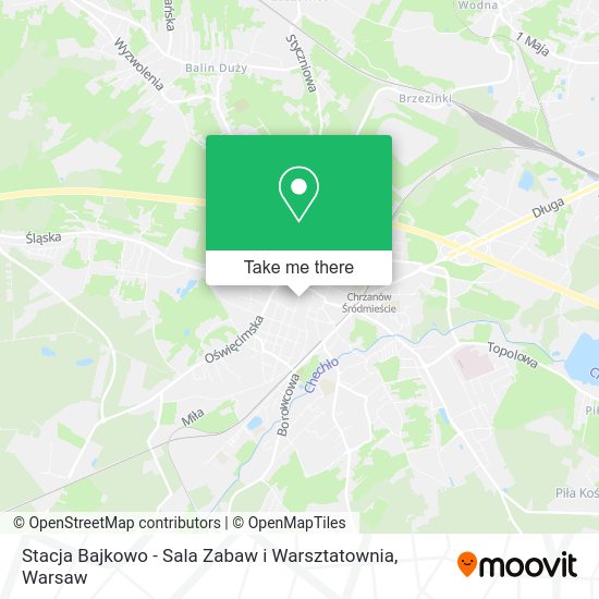 Stacja Bajkowo - Sala Zabaw i Warsztatownia map