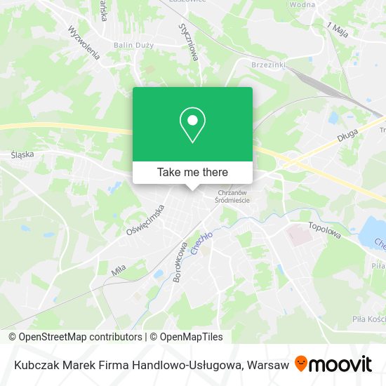 Kubczak Marek Firma Handlowo-Usługowa map