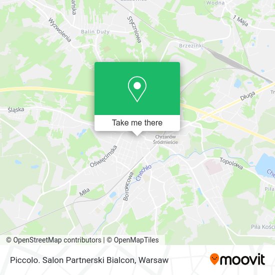 Piccolo. Salon Partnerski Bialcon map