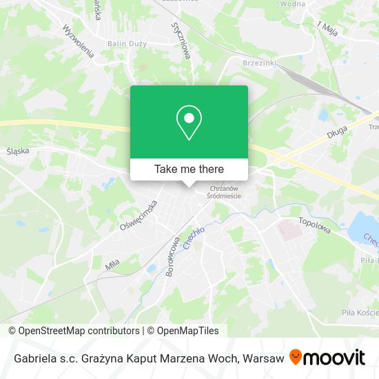 Gabriela s.c. Grażyna Kaput Marzena Woch map