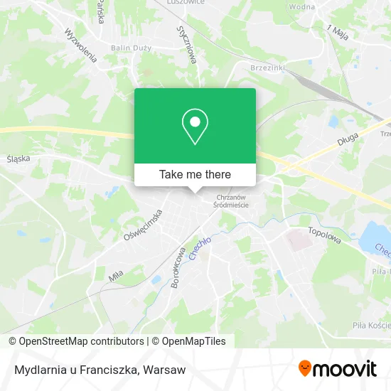 Mydlarnia u Franciszka map