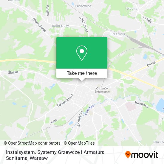 Instalsystem. Systemy Grzewcze i Armatura Sanitarna map