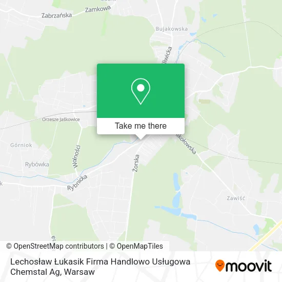 Карта Lechosław Łukasik Firma Handlowo Usługowa Chemstal Ag