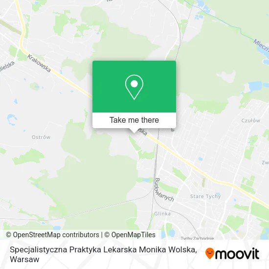 Карта Specjalistyczna Praktyka Lekarska Monika Wolska
