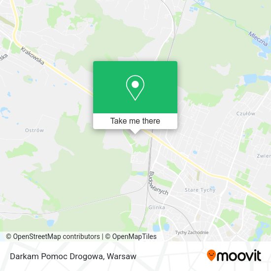 Darkam Pomoc Drogowa map