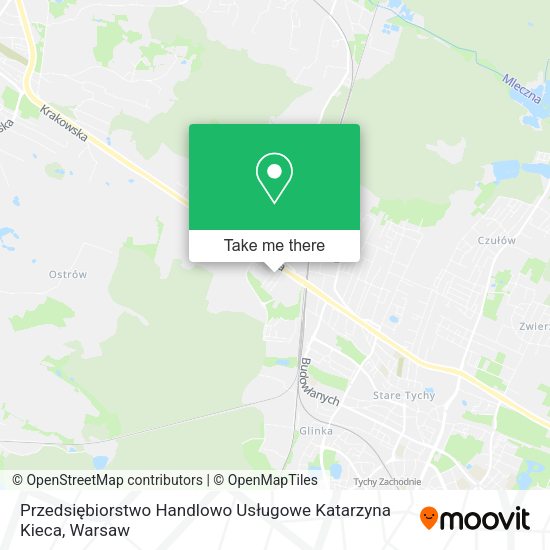 Przedsiębiorstwo Handlowo Usługowe Katarzyna Kieca map