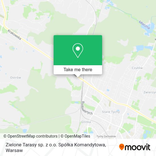 Zielone Tarasy sp. z o.o. Spółka Komandytowa map