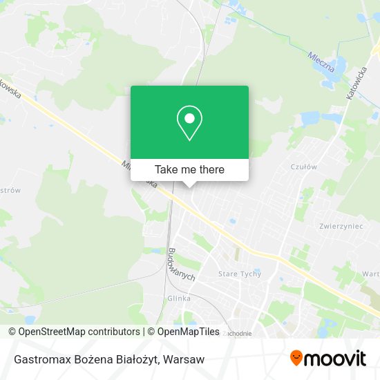 Gastromax Bożena Białożyt map