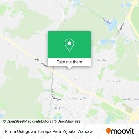 Firma Usługowa Terrapz Piotr Zębala map