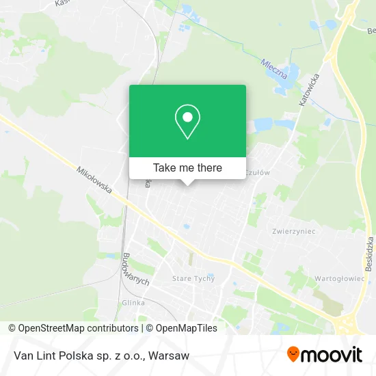 Карта Van Lint Polska sp. z o.o.