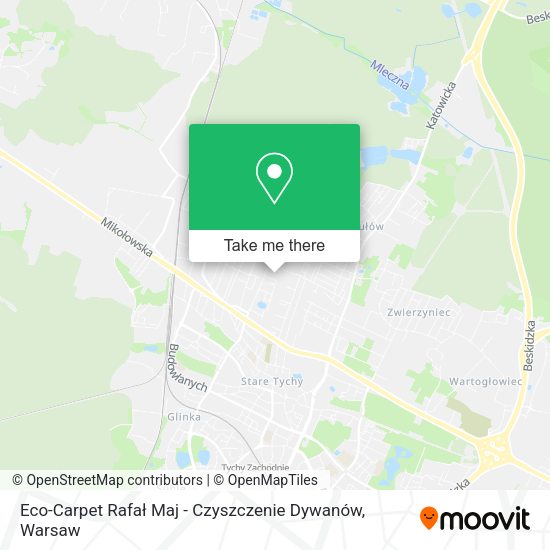 Карта Eco-Carpet Rafał Maj - Czyszczenie Dywanów