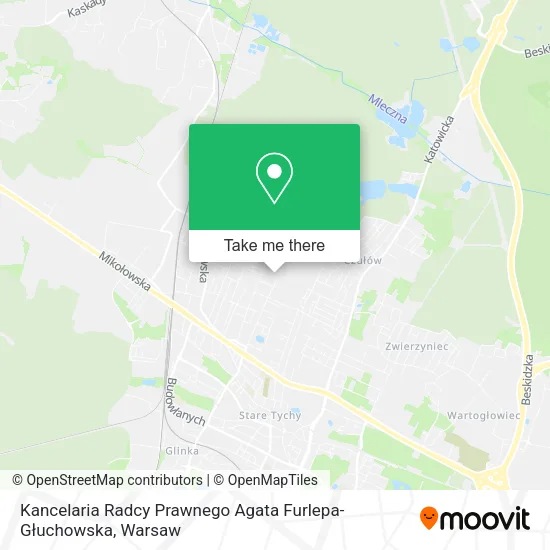 Kancelaria Radcy Prawnego Agata Furlepa-Głuchowska map