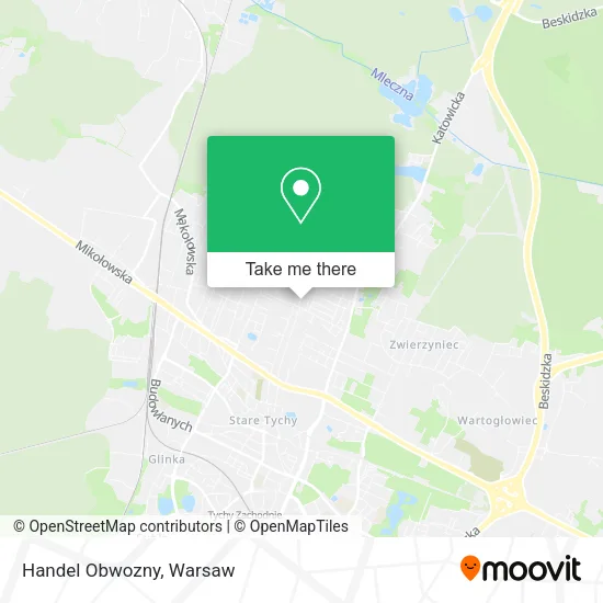 Карта Handel Obwozny