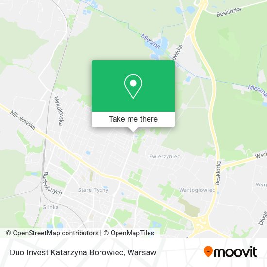 Duo Invest Katarzyna Borowiec map