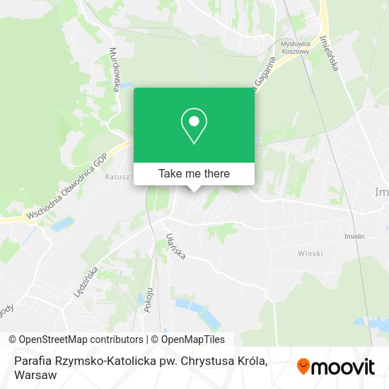 Parafia Rzymsko-Katolicka pw. Chrystusa Króla map