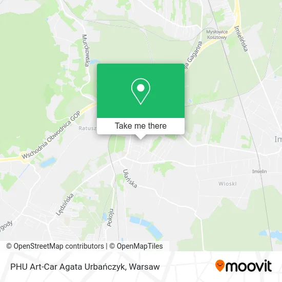 Карта PHU Art-Car Agata Urbańczyk