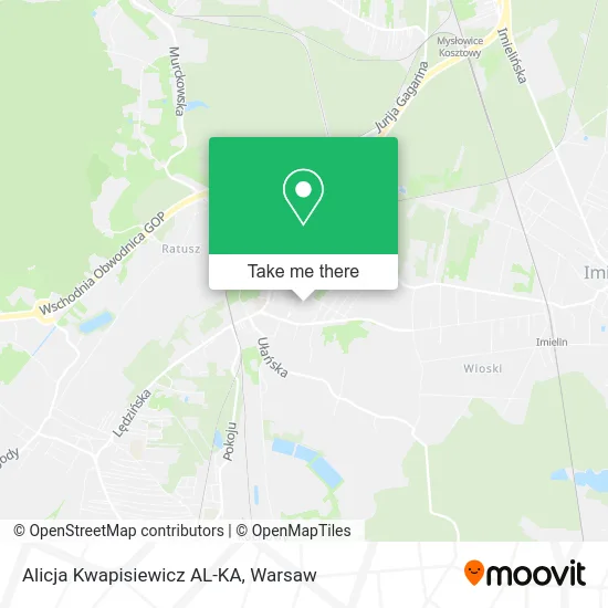 Карта Alicja Kwapisiewicz AL-KA