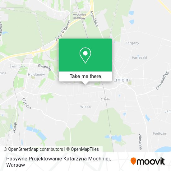 Pasywne Projektowanie Katarzyna Mochniej map