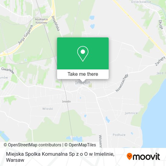 Miejska Spolka Komunalna Sp z o O w Imielinie map