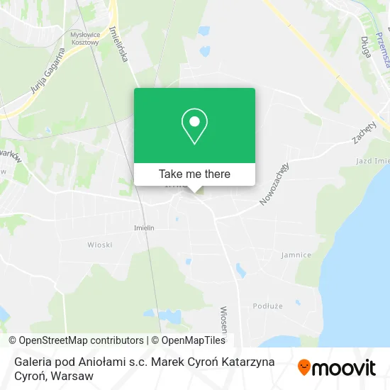Galeria pod Aniołami s.c. Marek Cyroń Katarzyna Cyroń map