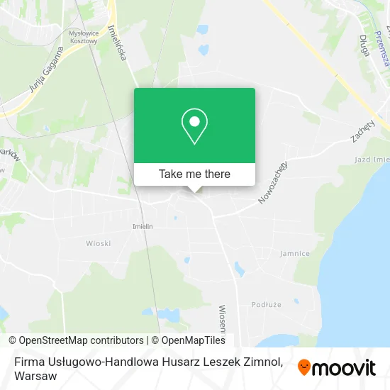 Firma Usługowo-Handlowa Husarz Leszek Zimnol map