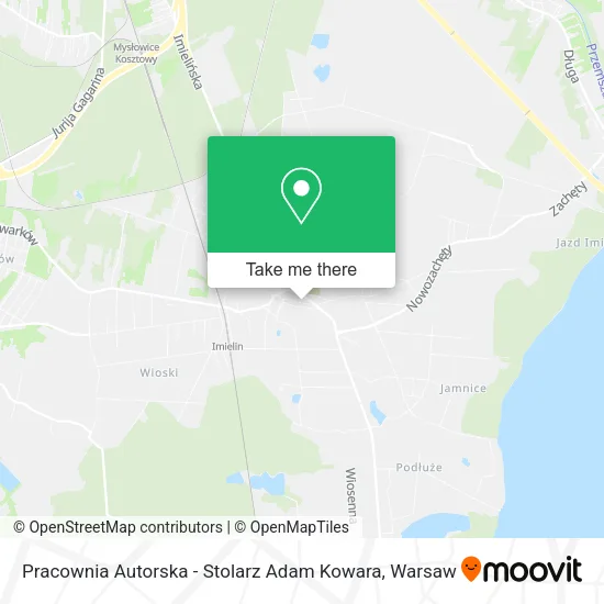 Pracownia Autorska - Stolarz Adam Kowara map