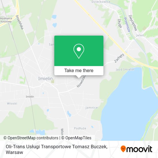 Oli-Trans Usługi Transportowe Tomasz Buczek map