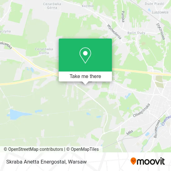 Карта Skraba Anetta Energostal