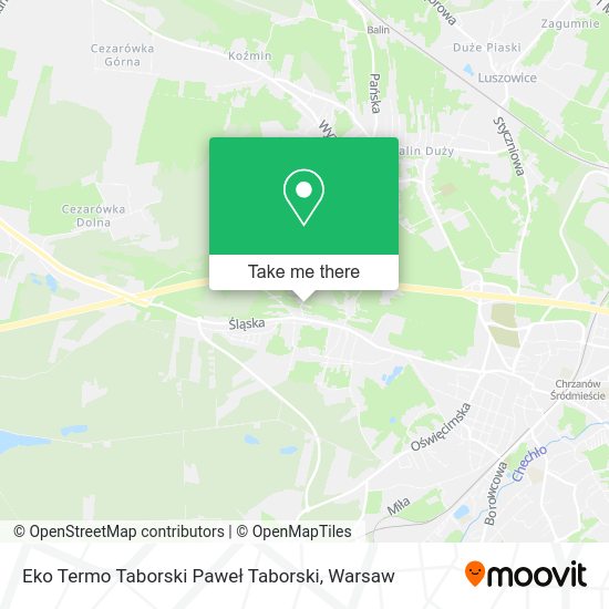 Eko Termo Taborski Paweł Taborski map